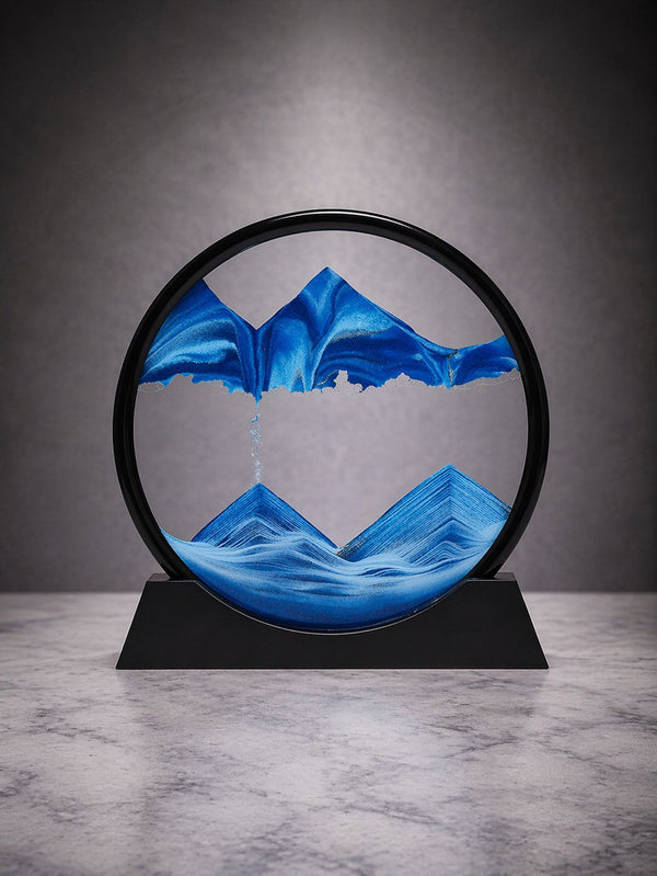 360° Rotatable Sand Art Frame – Dynamic Moving Sand Decor