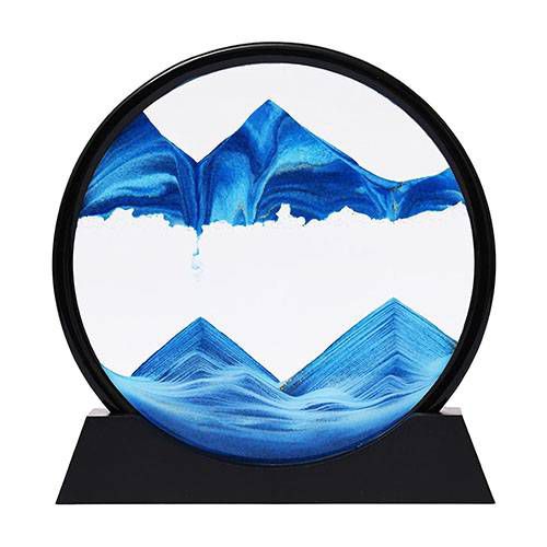 360° Rotatable Sand Art Frame – Dynamic Moving Sand Decor