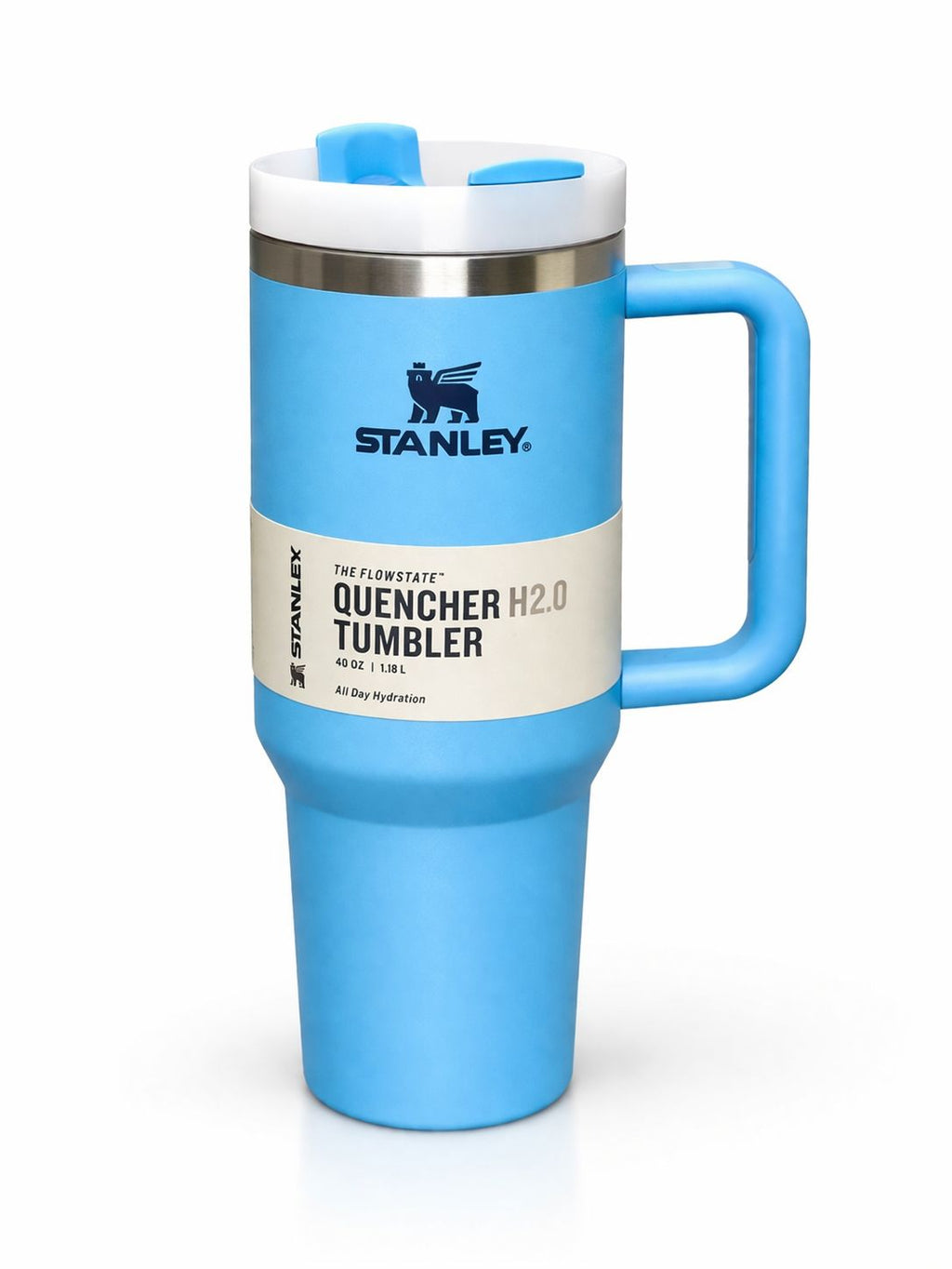 Sky Blue Stanley Quencher H2.0 40 OZ – Premium Hydration Tumbler